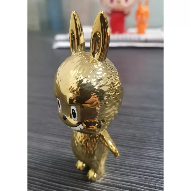 Labubu The Monsters Mini Labubu Gold HOW2WORK 20. Jahrestag LIMITIERT