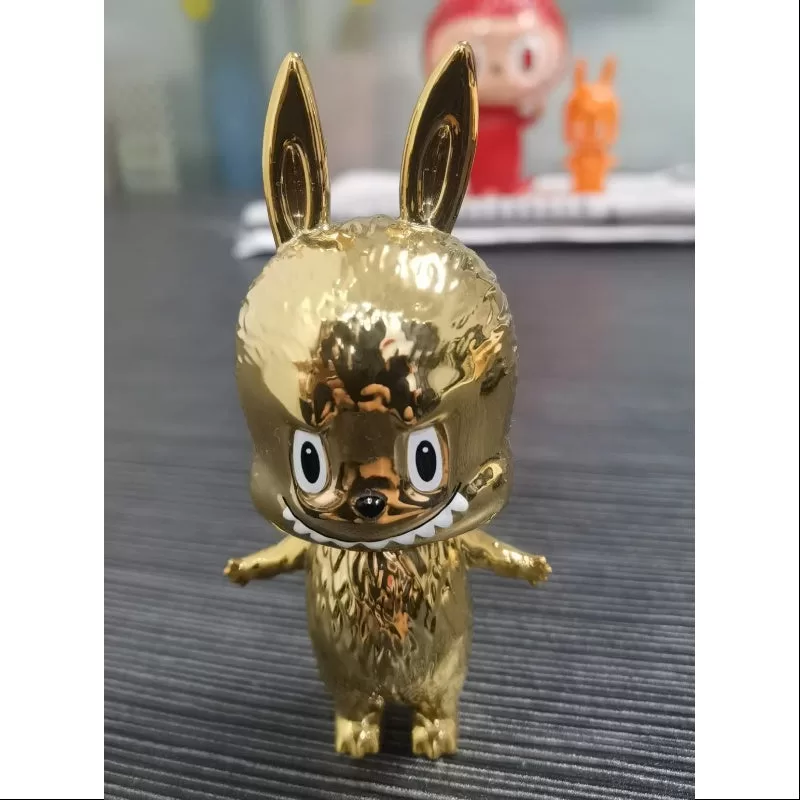 Labubu The Monsters Mini Labubu Gold HOW2WORK 20. Jahrestag LIMITIERT