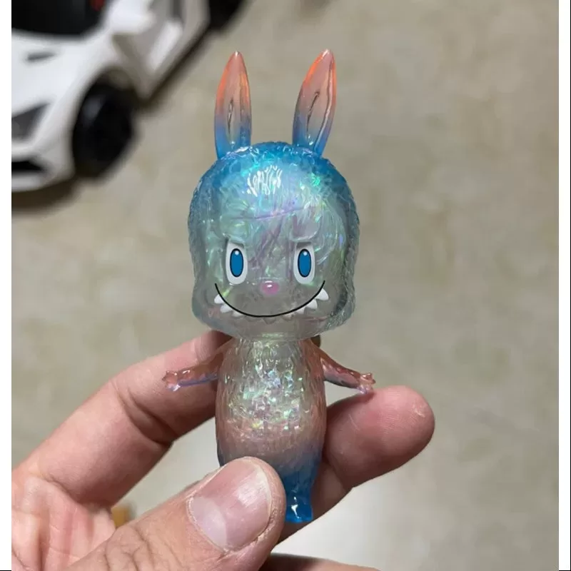 Labubu The Monsters Mini Labubu Pink Blau Farbverlauf 2019 Tokio LIMITIERT