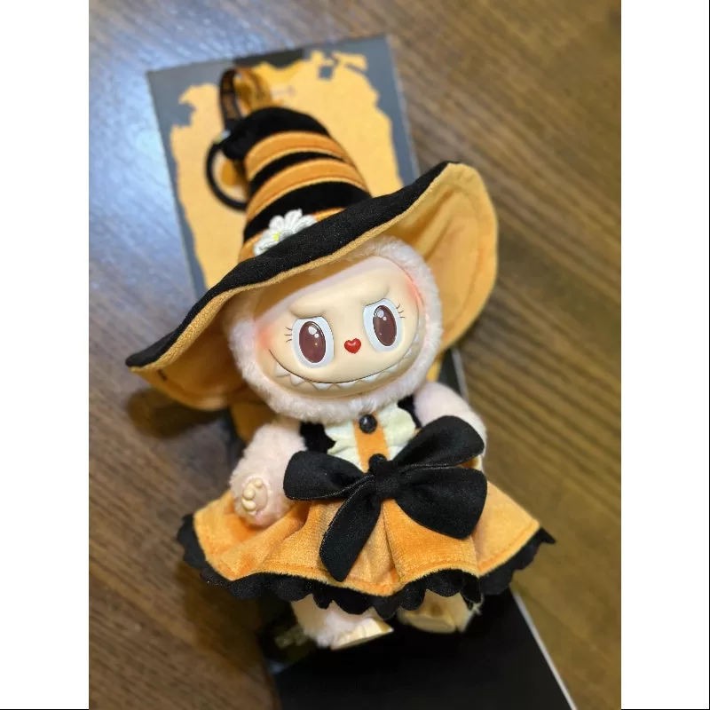 Labubu The Monsters Mokoko Magic Of Pumpkin Vinyl-Plüschanhänger 2024 Limitierte Auflage