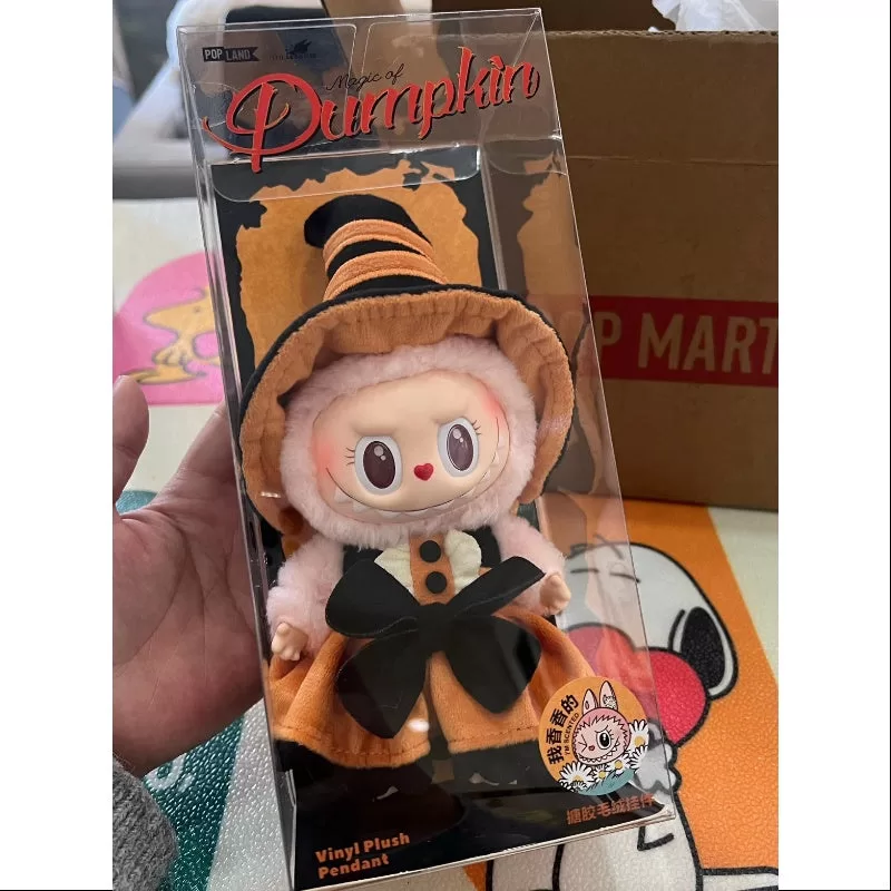 Labubu The Monsters Mokoko Magic Of Pumpkin Vinyl-Plüschanhänger 2024 Limitierte Auflage