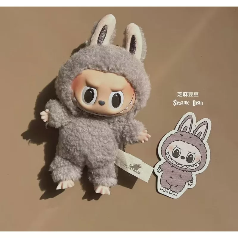 Labubu The Monsters Spannende Macaron Vinyl Face Series Sesambohne