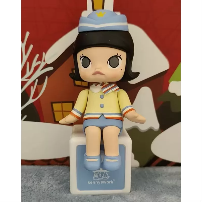 MOLLY Happy Train Party Serie Stewardess Molly Blau